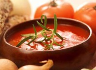 Как готовить суп гаспачо горячий?