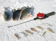 Как собрать зимнюю удочку?