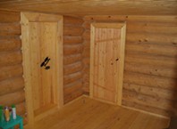 Как утеплить двери в бане?