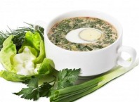 Как сделать вкусную окрошку со шпинатом?